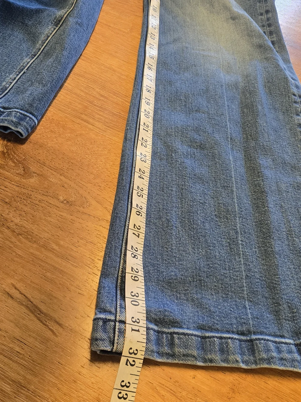 Pistola Lana Cider Wide-Leg Flare Jeans in Medium Blue Wash Size 26  High Rise - Picture 7 of 10